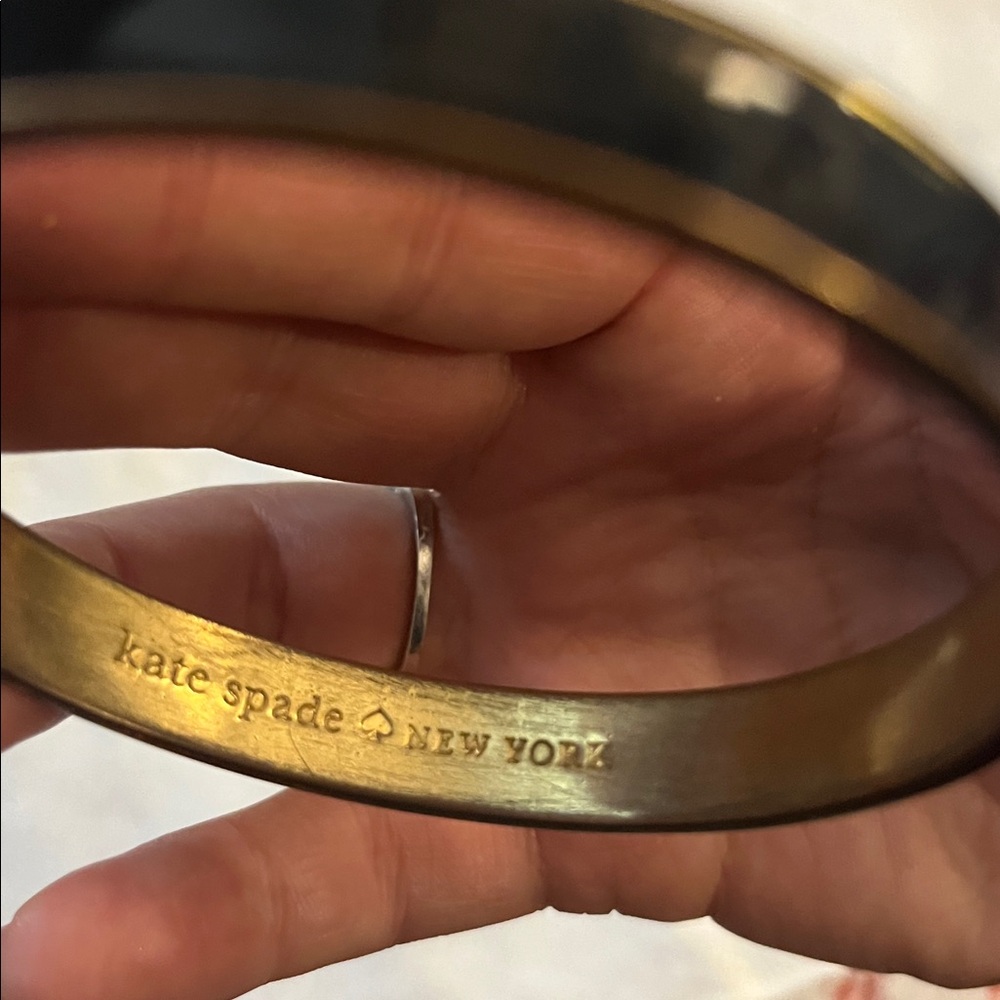 Kate Spade Black Enamel Bangle - Picture 5 of 5